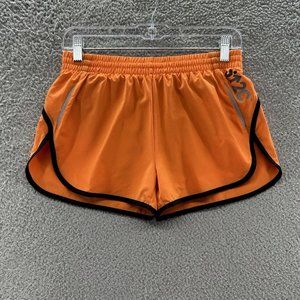 K. Swiss Shorts Women's XS Orange Lined Running Shorts Size XS